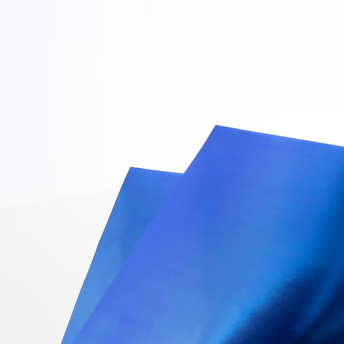 BAZIC Products Poster Board Metallic Blue 22" x 28" 25 Sheets