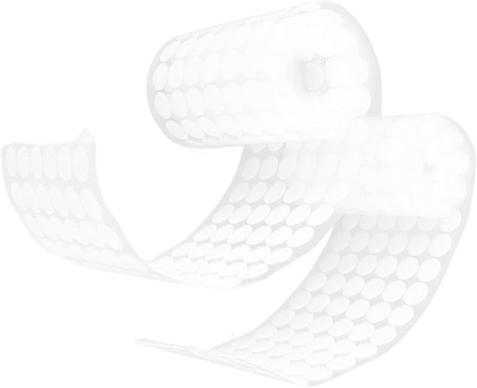 Hook and Loop Dots Self Adhesive Premium Nylon Strong Hold Sticky Back Tape for Schools Kindergartens Families White 1.5cm 504 Pairs