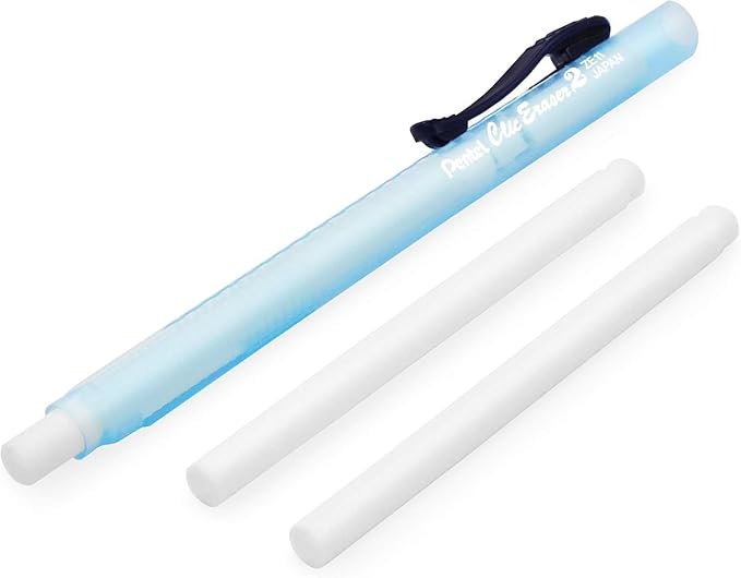 Pentel Refill for Clic Eraser, Pack of 10