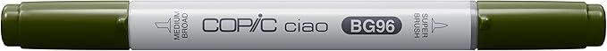 Copic Markers BG96 Ciao with Replaceable Nib, Bush