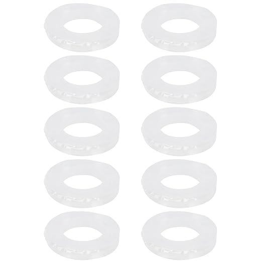 10Pcs Double Sided Tape, Reusable Transparent Adhesive Tape, Washable No Mounting Tape for Wall and Home Organization, Strong Acrylic Sticky Fasteners