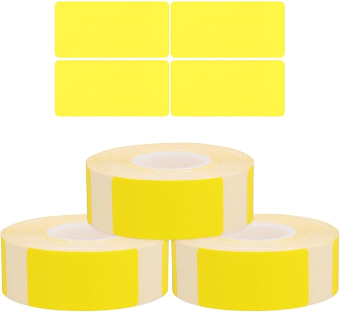 LALAFINA 3rolls Self-Adhesive Thermal Labels Stickers for Home Office and School Projects Tear-Resistant Easy to Print Labels Per
