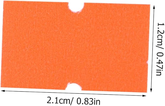 10rolls Price Tag Stickers for Print Labels for Retail and Office Strong Adhesion Price Marker Paper Efficient Organization for Products and Pricing