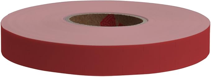 Pastel Red Labels to fit Monarch 1110 Pricing Guns. 16 Rolls with 1 Free Ink Roller.