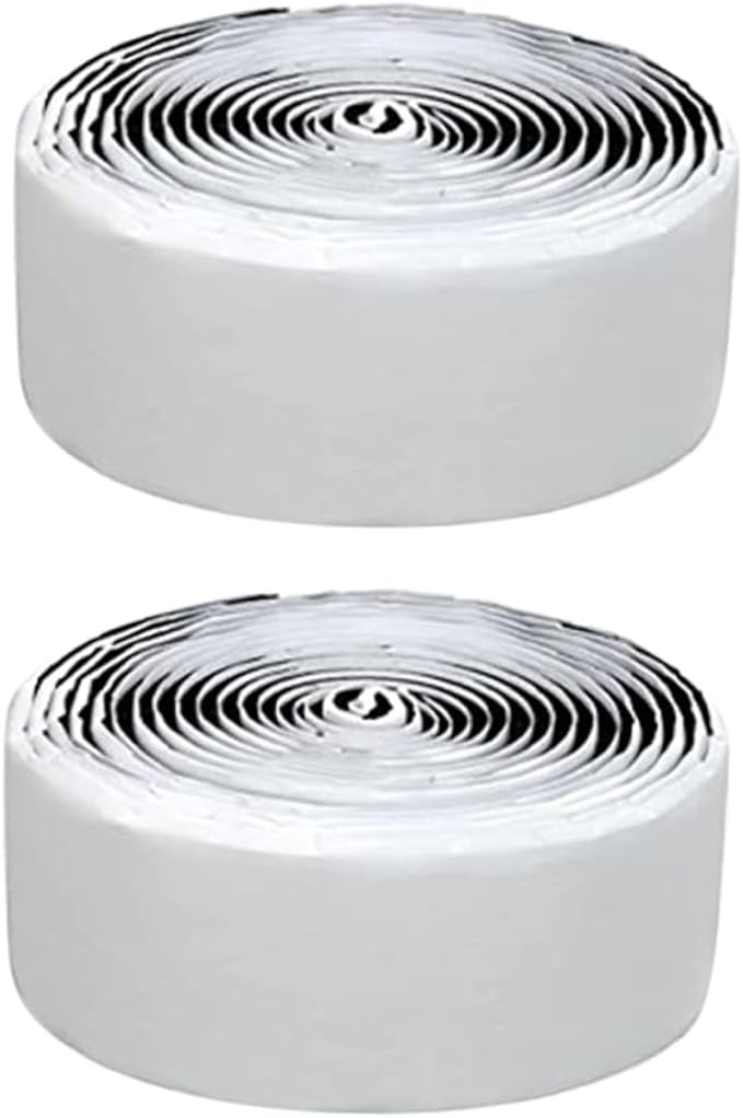 2rolls Electric Guitar Pedalboard Hook and Loop Mounting Tape Adhesive Strip for Secure Pedal Fixing and Easy Setup