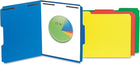 UNV13521 - Deluxe Reinforced Top Tab Folders