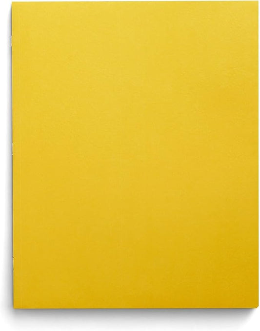 Staples School Grade 2‑Pocket Folders with Fasteners, Yellow, Letter‑Size Durable Classroom & Office File Folders, 25/Box