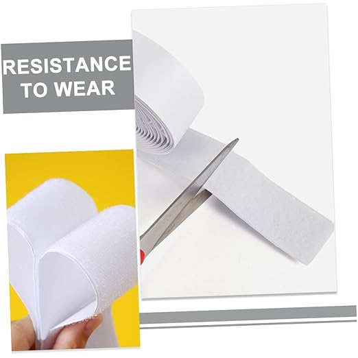 minkissy 2Rolls Hook and Loop Tape for Guitar Effects Pedal Board Strong Adhesive Mounting for Musicians for Secure and Versatile Applications