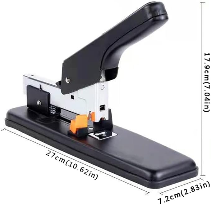 KUYWLMKMZZ Desk Stapler Stapler Heavy Duty Stapler Thickened and Labor-Saving Stapler Can Bind 100 Pages Suitable for School Office Learning Document Sorting School Supplies (Color : A)