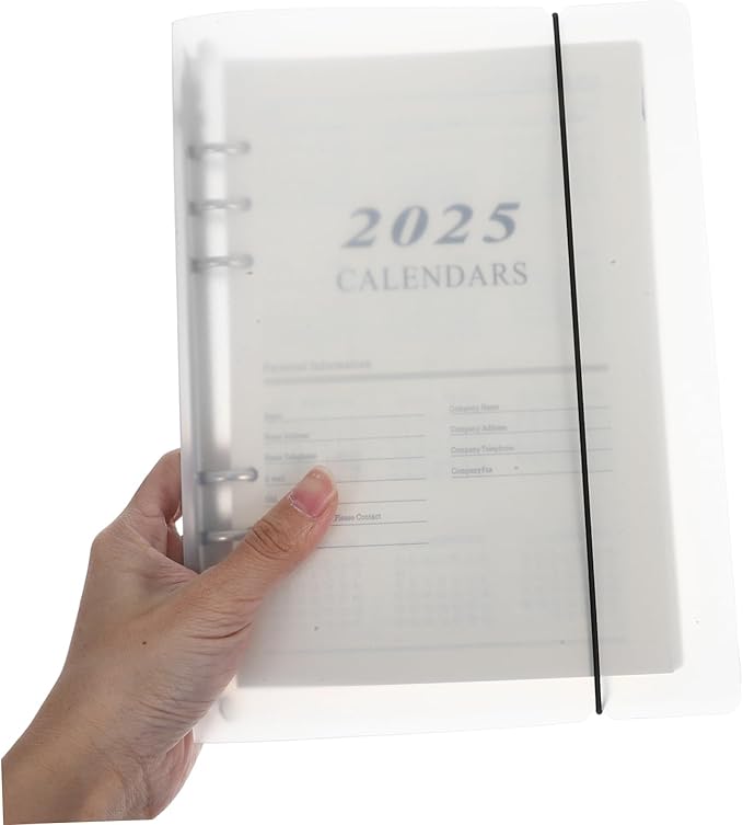 KALLORY Yearly Planner Notepad Multi Function Daily Organizer for Home and Office and Material Smooth Writing for Planning Note Taking and Journaling
