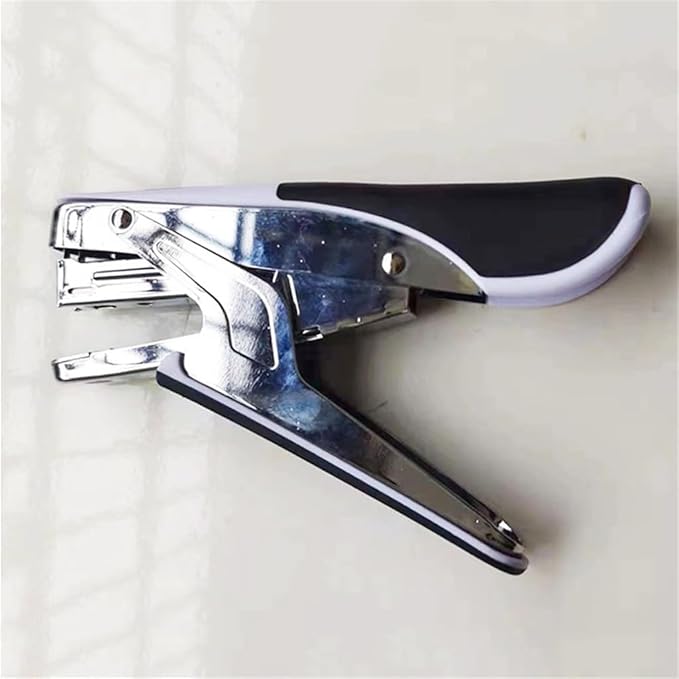 Handy Hand Grip Label Student Stationery Binding Stapler Office Supplies