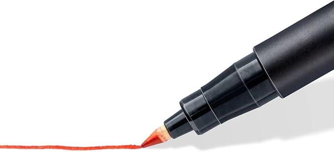 STAEDTLER Lumocolor Permanent Universal Pen: Set of 8 Permanent Markers, Assorted Colors, Felt Tip, Fine Tip 0.6mm - Multi Surface, Quick Dry, Smudge-Proof & Waterproof - For Home, School & Office