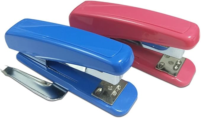 Desk Stapler Medium-Sized Stapler Labor-Saving B8 Model Stapler Economical Business Stapler Suitable for School Office and School Supplies School Supplies (Color : B)