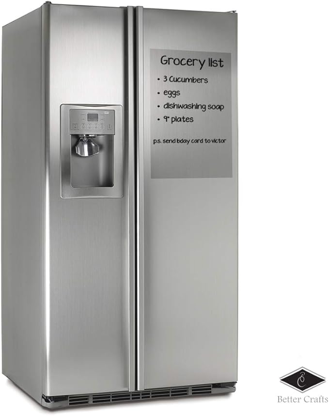 Transparent Dry Erase Film - Removable - Great for- for Walls, Doors, Tables, Cabinets, and More! (24" x 12")
