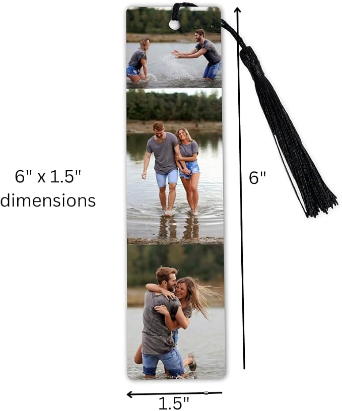 Custom Bookmark with Personalized Photo/Image/Text in Packs for All Other Occasions (Metal, Pack of 4)