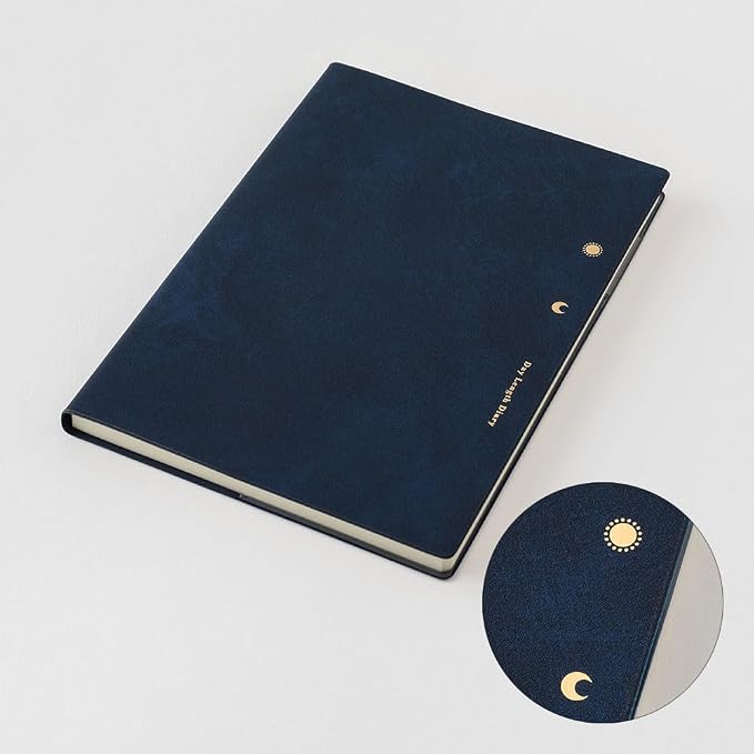 Midori Feeling the Length of the Day 2026 B6 Weekly Limited Edition Bookmark Navy 22398006 (Starts on December 2025)