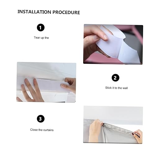 OSALADI 4set Self-Adhesive Strips Home Organizing Tape Double-Sided Sticky Adhesive Strips for Daily Use Strong Hold Easy to Apply