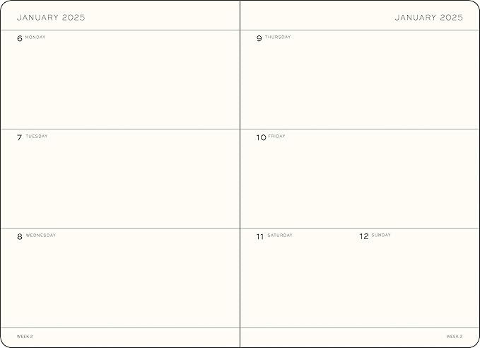 LEUCHTTURM1917 - Weekly Planner 2025, Hardcover, Medium (A5), Sage (Jan 1 - Dec 31, 2025)