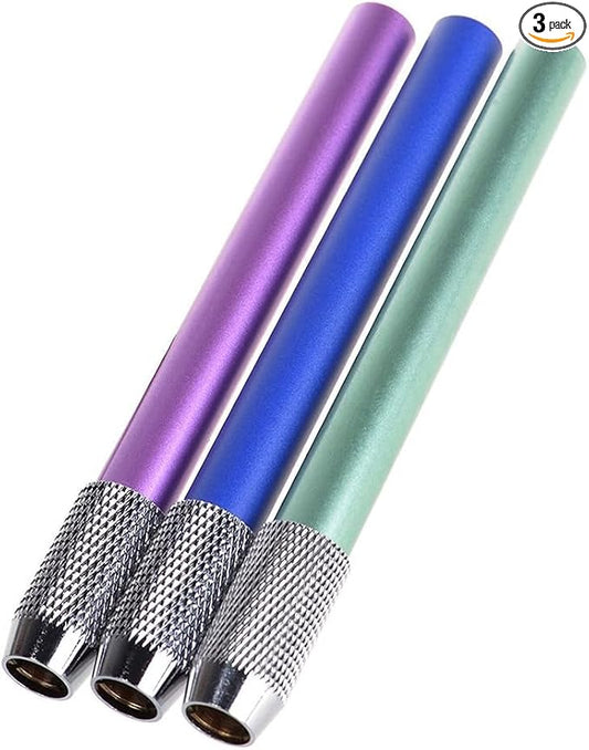 3pcs Multicolor metal Pencil Lengthened Extender Holder random,Desk Supplies Holders and Dispensers,Pencil Holders,Pencil and Pen Holders,Desk Accessories and Workspace Organizers,Office Products