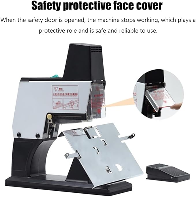 Heavy Duty Auto Rapid Stapler,9 Levels of Intensity Adjustable,40 Pages 80g Bound Pages,Adjustable Binding Depth,for School&Business