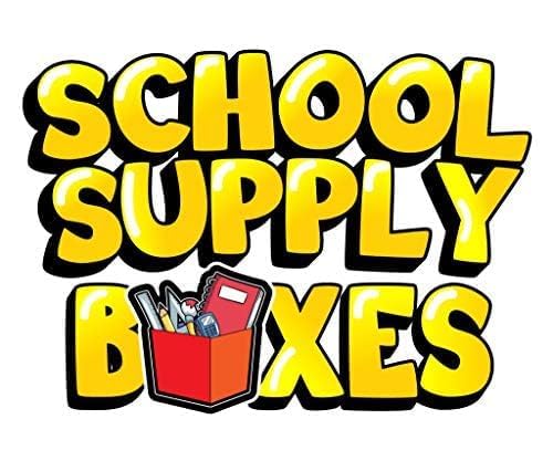 School Supply Boxes Artistic Essentials Back to School Bundle | 1 Box - 99 Pieces per Box Back to School Essentials | Includes Markers, Coloring Products, Water Colors, Pencils, Paper, & More