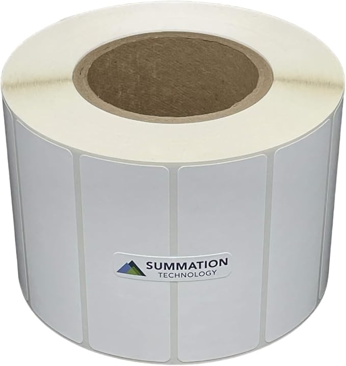 Matte Paper 4x1.5 in. Rectangle Inkjet Label Roll
