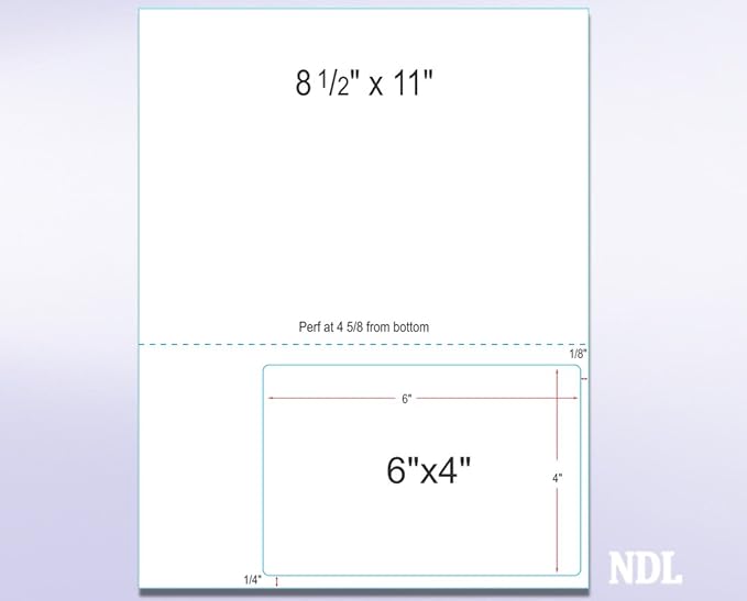 Next Day Labels - Integrated Laser Form with Label Combination (6x4 | 1 Label on Right | 250 Pack)