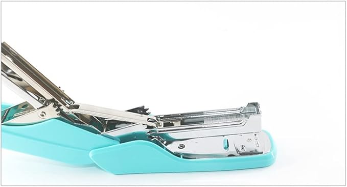 Desk Stapler Mini Stapler Desktop Stapler 20-Page Capacity Stabler Document Binding Desktop Office Student Supplies Staplers for Desk School Supplies (Color : A)