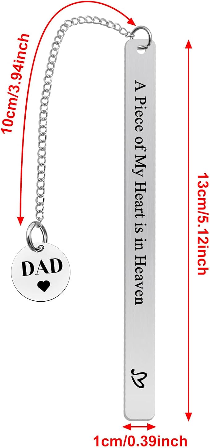 Memorial Gifts for Loss of Dad Sympathy Gifts for Loss of Father Memorial Bookmarks Bereavement Gift Remembrance Gifts Funeral Gifts Condolence Gifts for Loss of Father Sympathy Bookmarks
