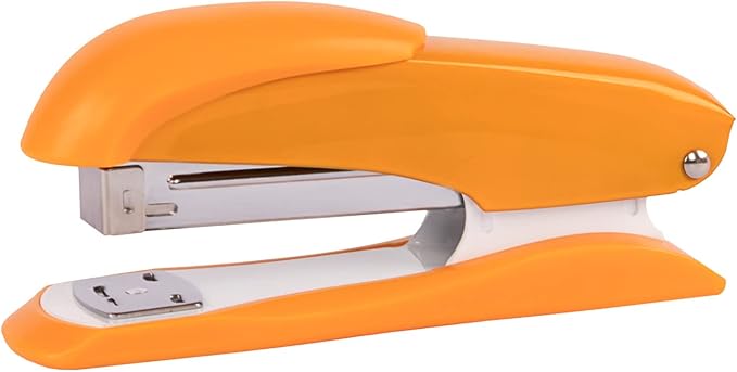 Idena 11549 Stapler 13 cm with 50 Staples 24/6 Orange for 20 Sheets