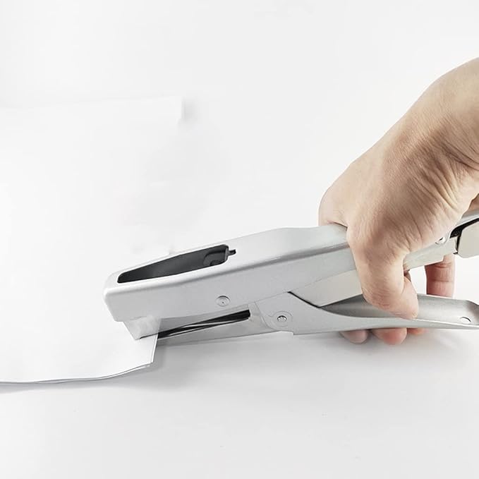 KUYWLMKMZZ Desk Stapler Stapler Hand-held Labor-Saving Stapler Clamp-Type Stapler Suitable for School Office Supplies Can Hold 50 Pages School Supplies (Color : A)
