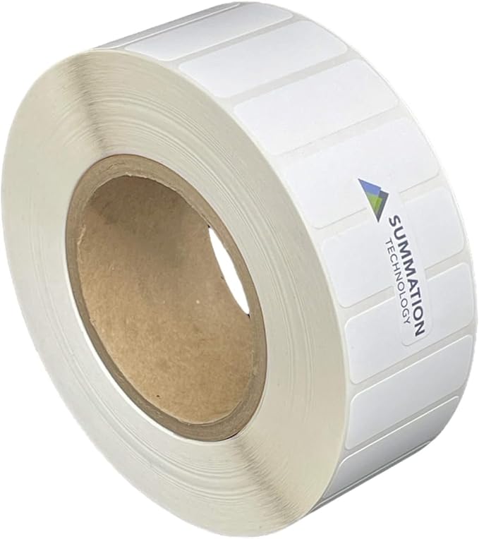High Gloss Paper 2x0.75 in. Rectangle Inkjet Label Roll