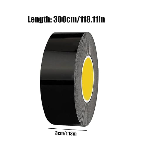 Automotive Double-Sided Tape | 0.8mm Thick, Length, 10/20/30mm Width | High Temperature Resistant Strong Adhesive | for Car Trim Emblem Spoiler, Removable Gray Tape