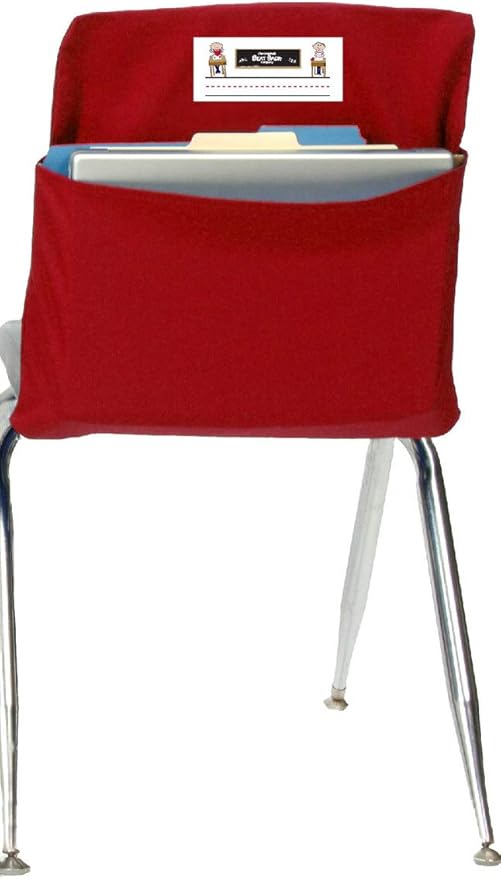 Seat Sack Storage Pocket, Large, 17 Inches, Red