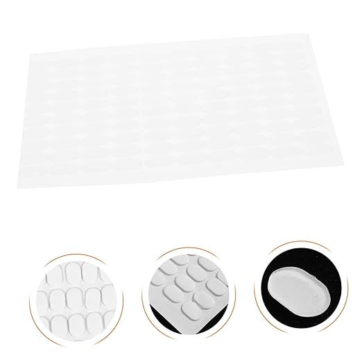 HEALLILY 1500pcs Removable Double-Sided Gel Adhesive Dots for Wall Hanging Sticky Tack for Museum and Home Use No Residue Easy Installation Fasteners