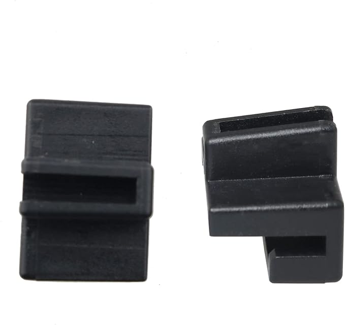 12PCS File Cabinet Rails Hanging File Rail Clips Specialty Storage Black File Folder Plastic Rail Clip Drawer Sides Black File Rails Hanging File Rail Clips