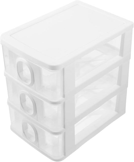 DECHOUS Drawer Type Desk Organizer Storage Box for Office Multi-Functional Desktop Storage Drawers for Stationery and Supplies