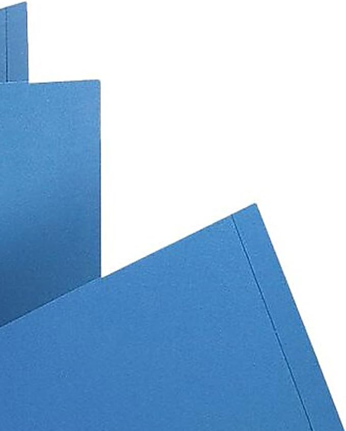 Staples 2-Pocket Paper Folder, Light Blue – Letter Size School & Office Folders, 10-Pack