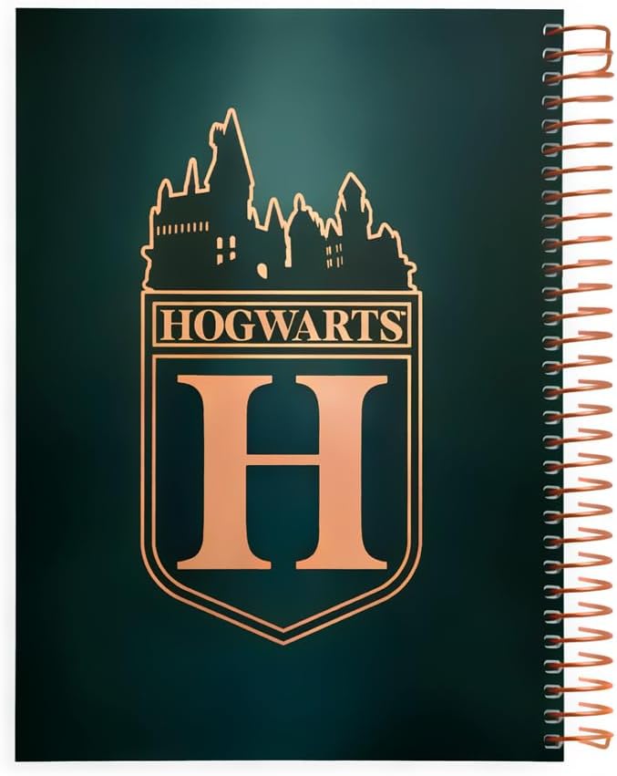 ConQuest Journals Harry Potter 2026-2027 Hogwarts Academic Agenda, July - June, 8.5'' x 6.5'', Spiral-Bound, Weekly/Monthly Calendar Planner Pages, Sticker Sheets, School Supplies, Officially Licensed