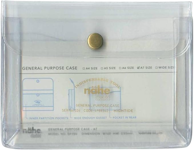 HIGHTIDE] General Purpose Case A7 (Nehe) [Clear] DF088- CL