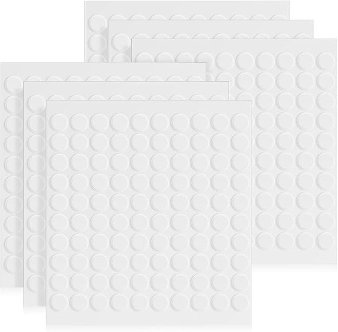 STOBOK 800pcs Double-Sided Adhesive Dots Removable Wall Adhesive for Sound Panels and Traceless Tape for Various Including