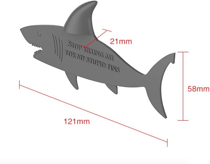 2Pcs Shark Bookmark Cute Page Marker by Taygate Design