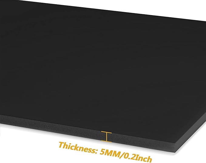 11.75x16.5 inch Black Foam Board 16Pcs A3 Black Poster Board 3/16" Thick Foam Core Backing Board Black Mat Boards for Projects Art Presentations Crafts Display Favors