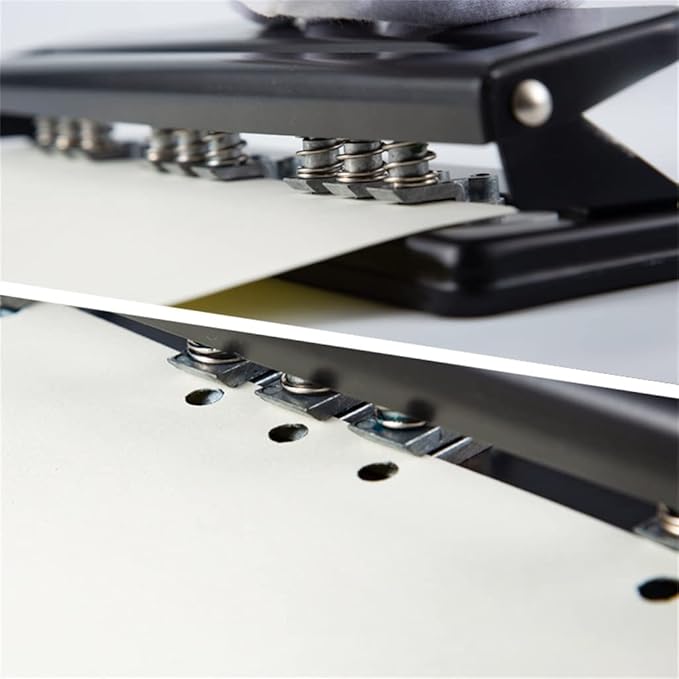 9 Hole Hole Punch Handheld Metal Hole Punch for B5 18K Notebook Scrapbook Journal Planner