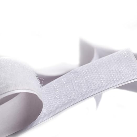 10pcs Hook Loop Tape for Table Skirt Self-Adhesive Strips Strong Hold for Home Office Use
