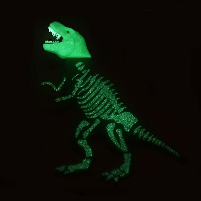 3D Cartoon Animal Book Marks，Funny Cute Pretty Unique Bookmark for Kids, Boys, Girls, Students and Reading Lovers (Luminous Dinosaur)