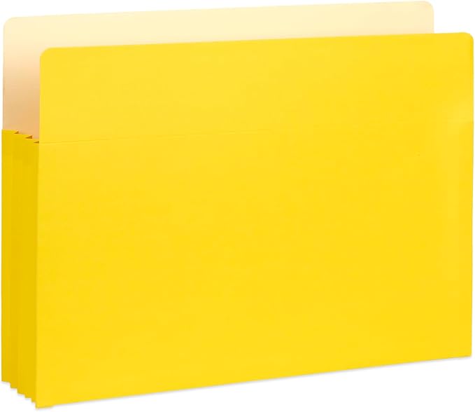 Blue Summit 10 Expanding File Pockets, Accordion File Folders Letter Size, 3.5” Expandable Pockets, Assorted Colors (Pack of 2)