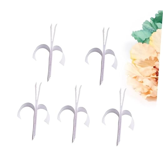 5pcs Hook Loop Tape Mounting Strips Reusable Removable Adhesive for Smooth Surfaces