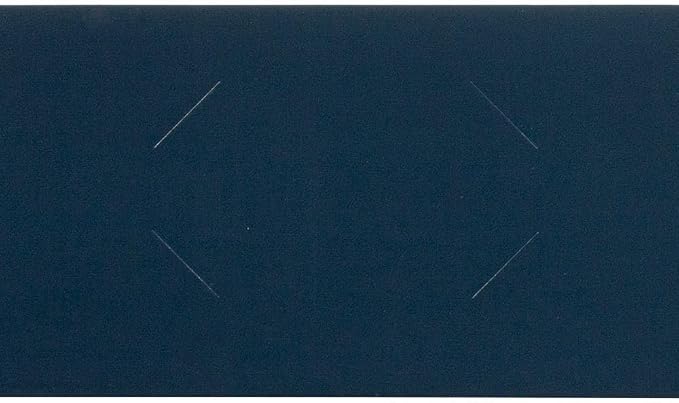 JAM PAPER Laminated Two Pocket Glossy Folders - Navy Blue - 3/Pack