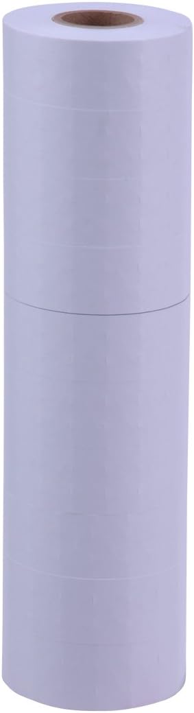 White Labels to fit XL® Pro 26D, 26E and 26EA Label Price Guns 20 Pack (Free Ink Roller Included)